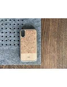 Etui iPhone X Kajsa Korkowe Beżowe 2