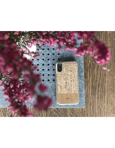 Etui iPhone X Kajsa Korkowe Jasno Brązowe 2