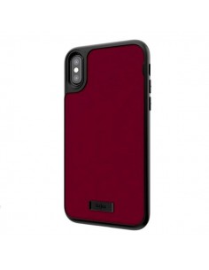 Etui iPhone X Kajsa Skóra Luxe Czerwone
