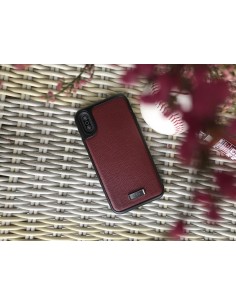 Etui iPhone X Kajsa Skóra Luxe Czerwone 2