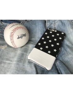 Etui iPhone 6 Neon Gwiazdki Czarne 2