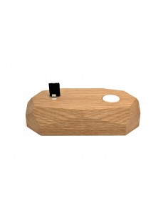 Stacja dokująca iPhone i Apple Watch Oakywood dębowa