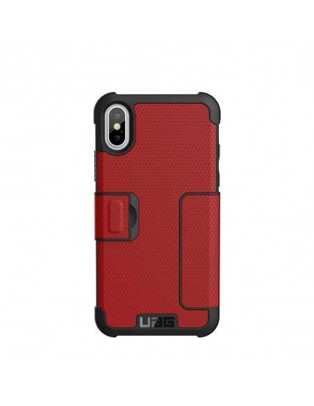 ETUI URBAN ARMOUR GEAR UAG iPHONE X METROPOLIS CZERWONE