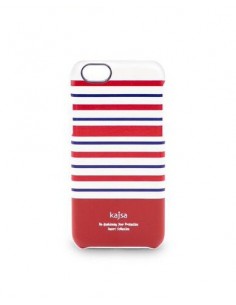 Etui iPhone 6 Resort Paski - Czerwony