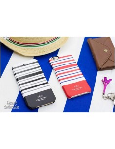 Etui iPhone 6 Resort Paski - Czarny 2