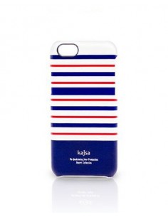 Etui iPhone 6 Resort Paski - Niebieski