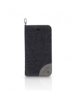 Etui iPhone 5S Kolekcja Denim - Czarny