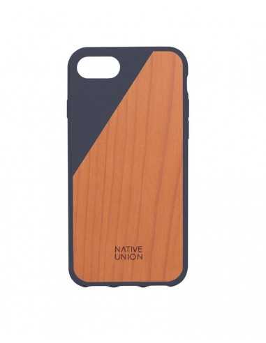 Etui drewniane iPhone 7/8 Native Union niebieskie